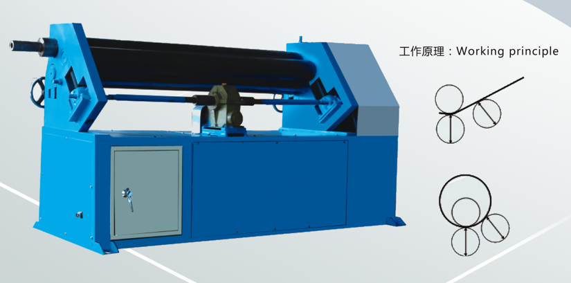 W11F三輥非對(duì)稱(chēng)卷板機(jī)系列